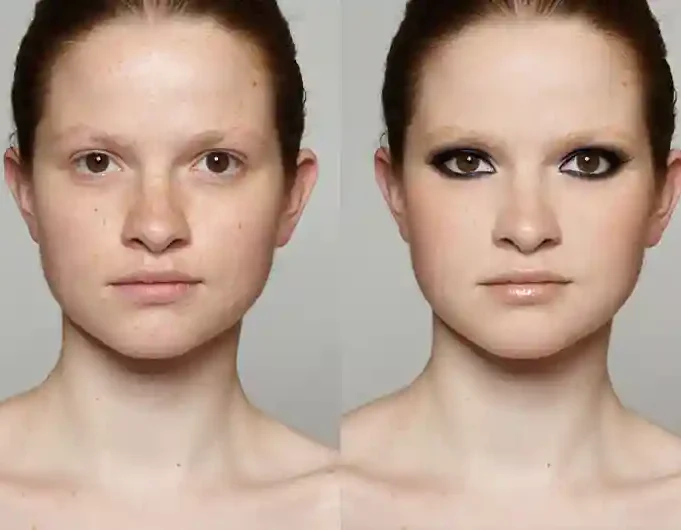 Model retouching service